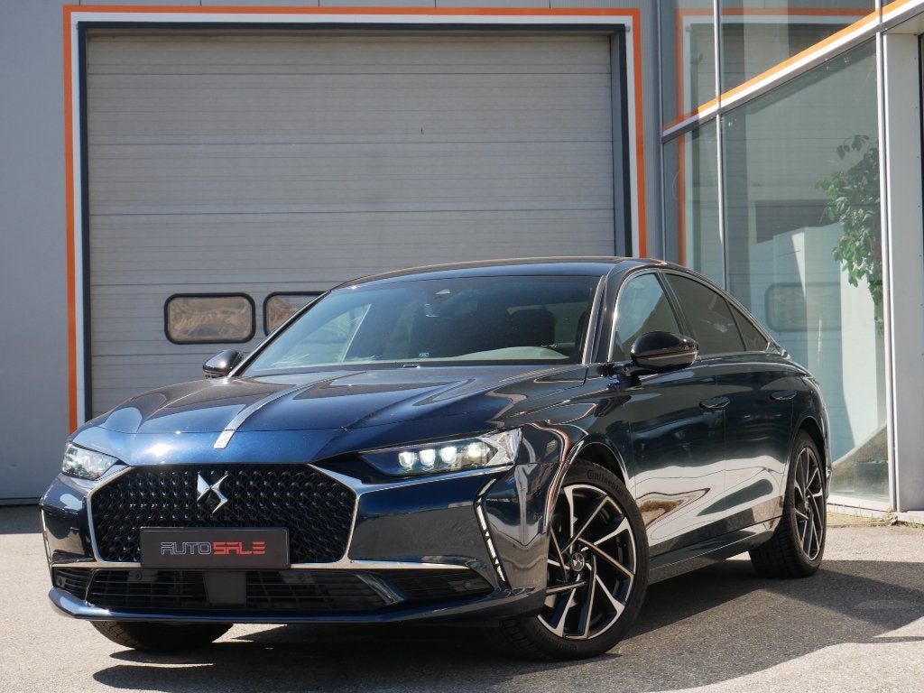 DS AUTOMOBILE DS9 1.6 E-TENSE RIVOLI, Auto's, Blauw, Leder, Bedrijf, Navigatiesysteem