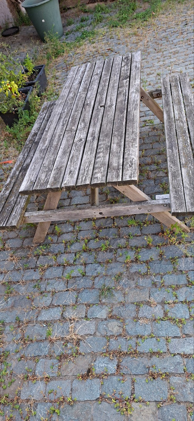 picknicktafel 6 personen, Ophalen, Gebruikt