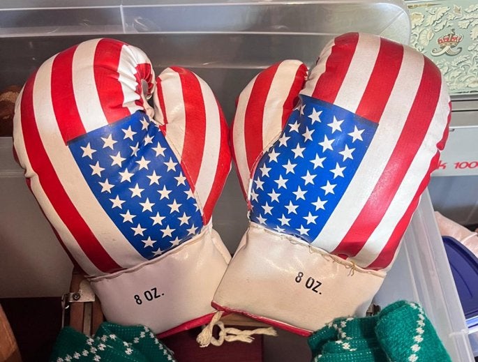 Bokshandschoenen 8oz stars & stripes, Ophalen of Verzenden, Bokshandschoenen