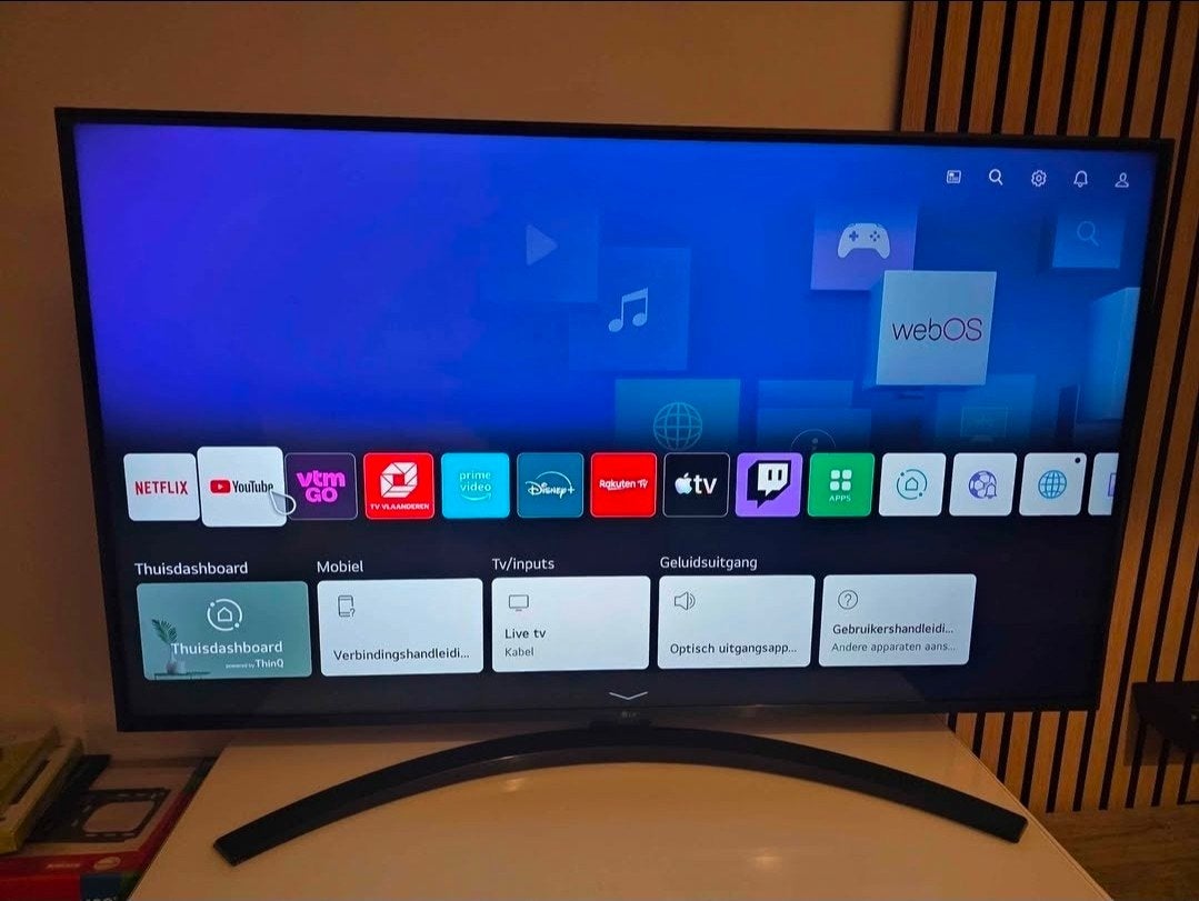 LG 43" smart tv 4k, Enlèvement ou Envoi, LG, Smart TV