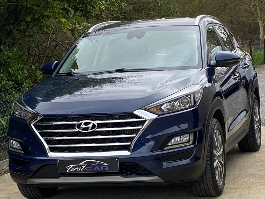 Hyundai Tucson 1.6T-GDi 10/2019 66018km B.AUTO-NEUF-GARANTIE, Automaat, Stof, Blauw, 5 zetels