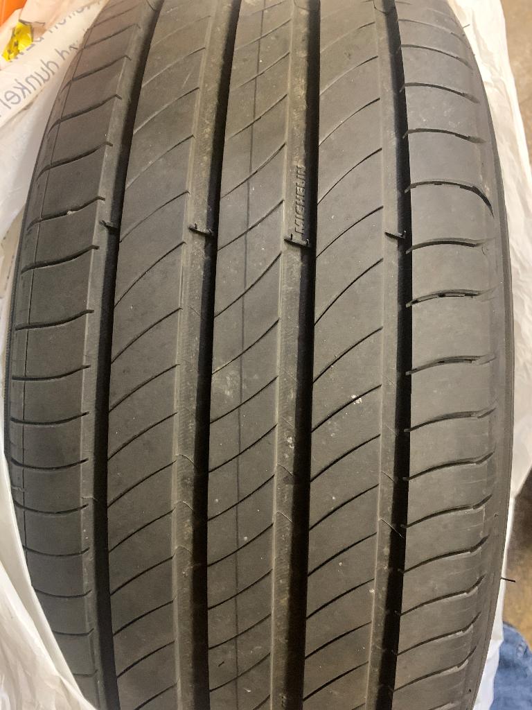 2 pneus été Michelin Primacy 4 225/55R18 102V, Ophalen, 18 inch, Gebruikt, Band(en)