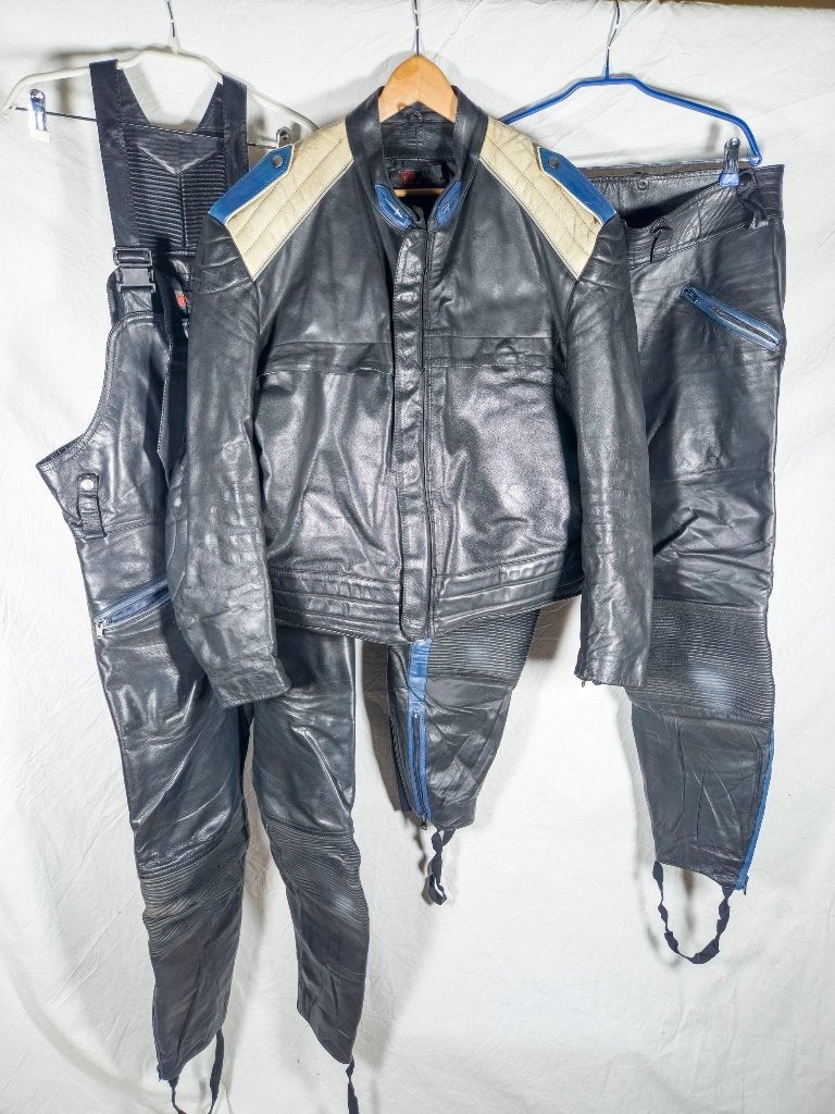 Motard Police (4 pièces) — Top Skin — Vintage, Enlèvement, Autres, Vêtements ou Chaussures