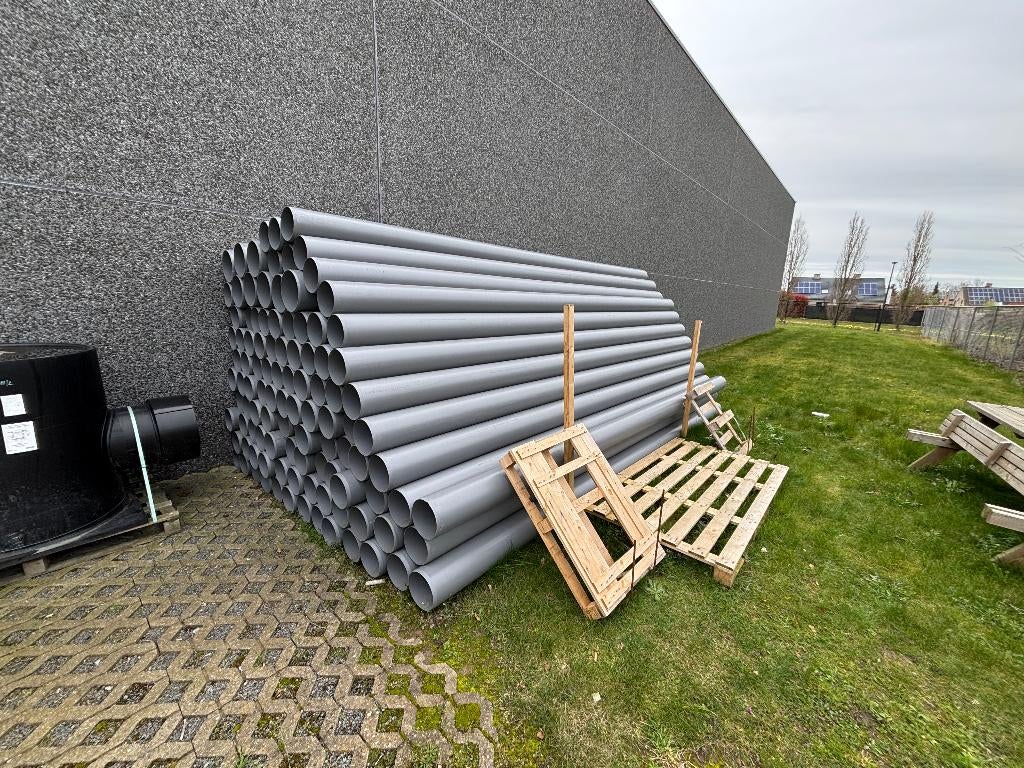 PVC buizen, Ophalen, PVC, 4 tot 6 meter, Zo goed als nieuw