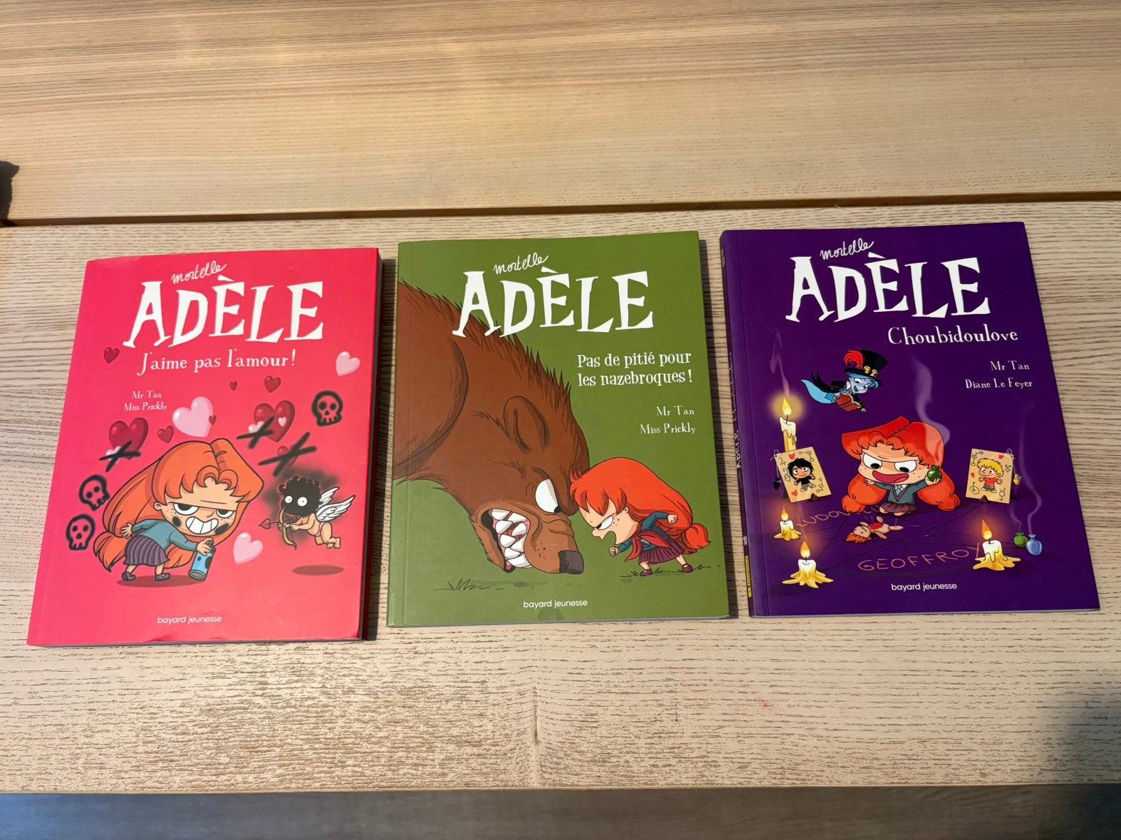 Livre BD - Mortelle Adèle, Enlèvement ou Envoi, Comme neuf