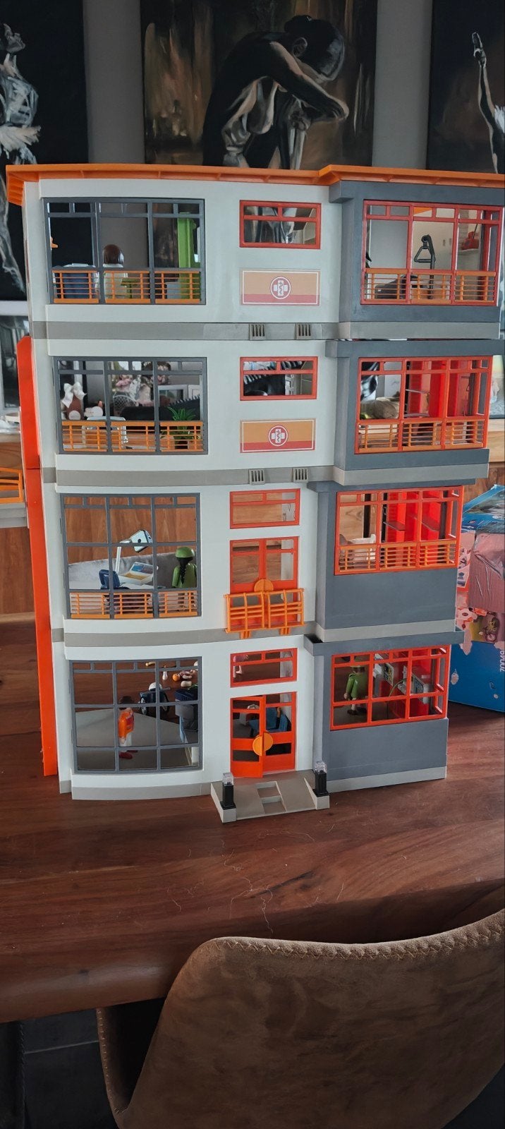 playmobil super groot ziekenhuis met ambulance, Ophalen