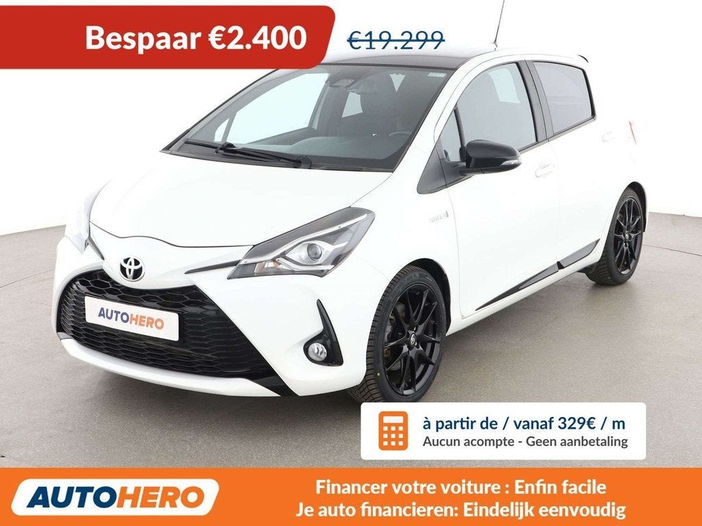 Toyota Yaris 1.5 Hybrid GR Sport (automatique), Autos, Achat, Euro 6, 1055 kg, Noir
