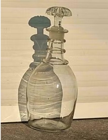 carafe en verre, Antiquités & Art, Enlèvement ou Envoi