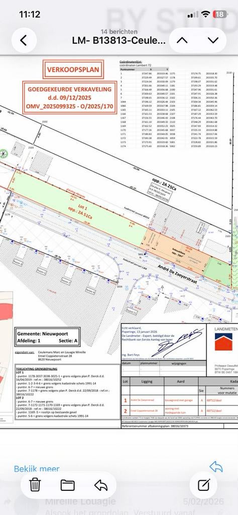 Bouwgrond in Nieuwpoort-stad te koop, Verkoop zonder makelaar, 200 tot 500 m²