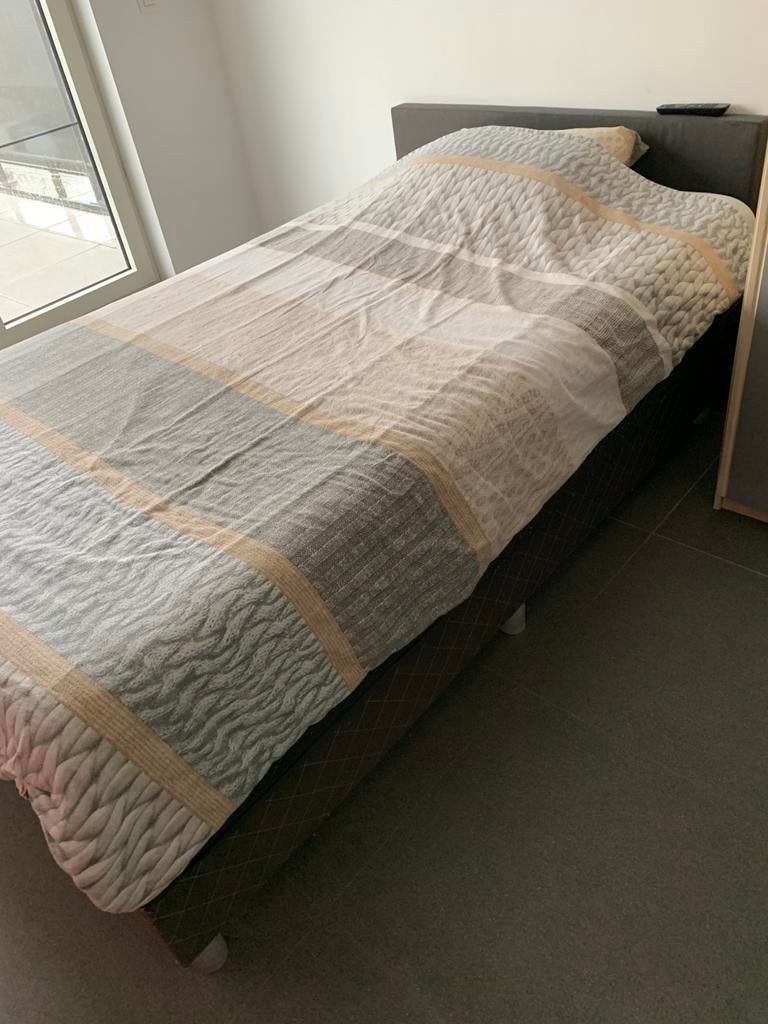 Bed 120x200, Ophalen, Gebruikt, Twijfelaar