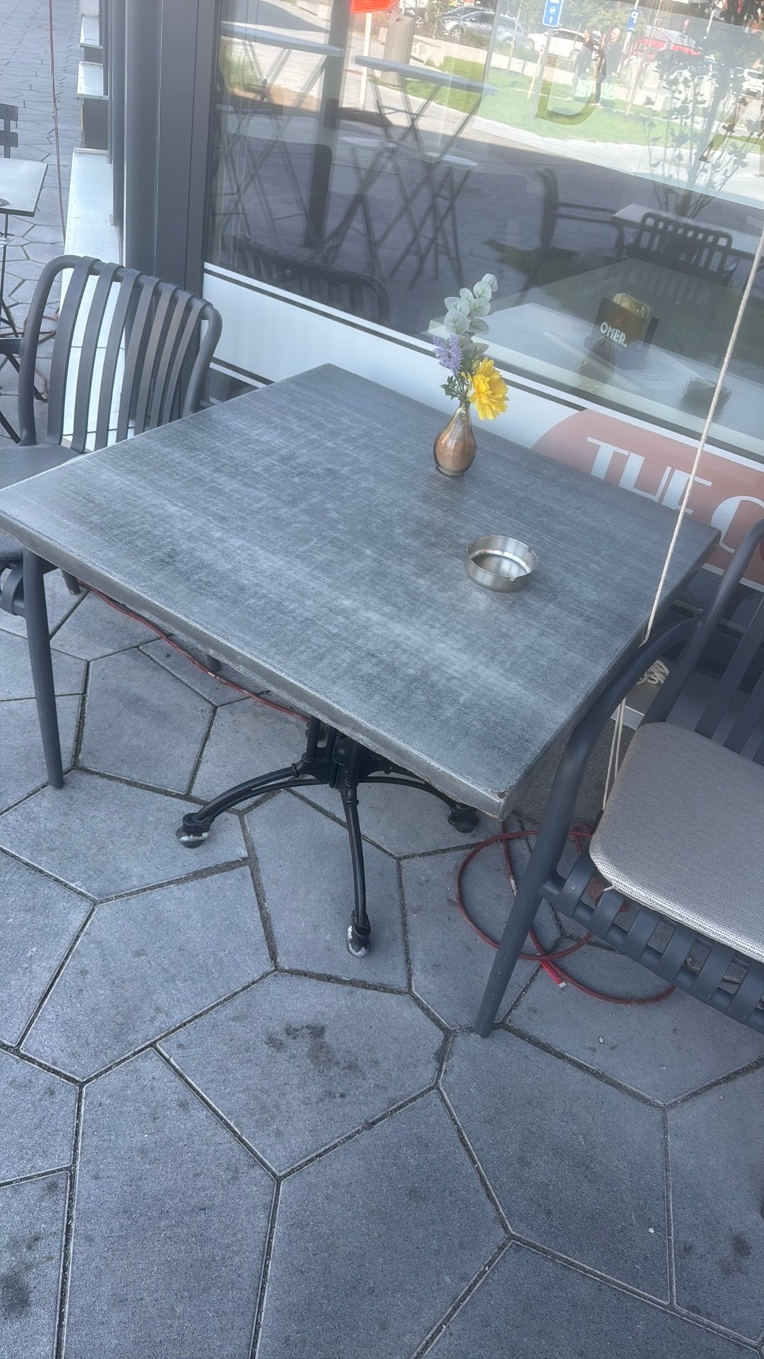 Tafels stoelen, Tuin en Terras, Ophalen, Gebruikt