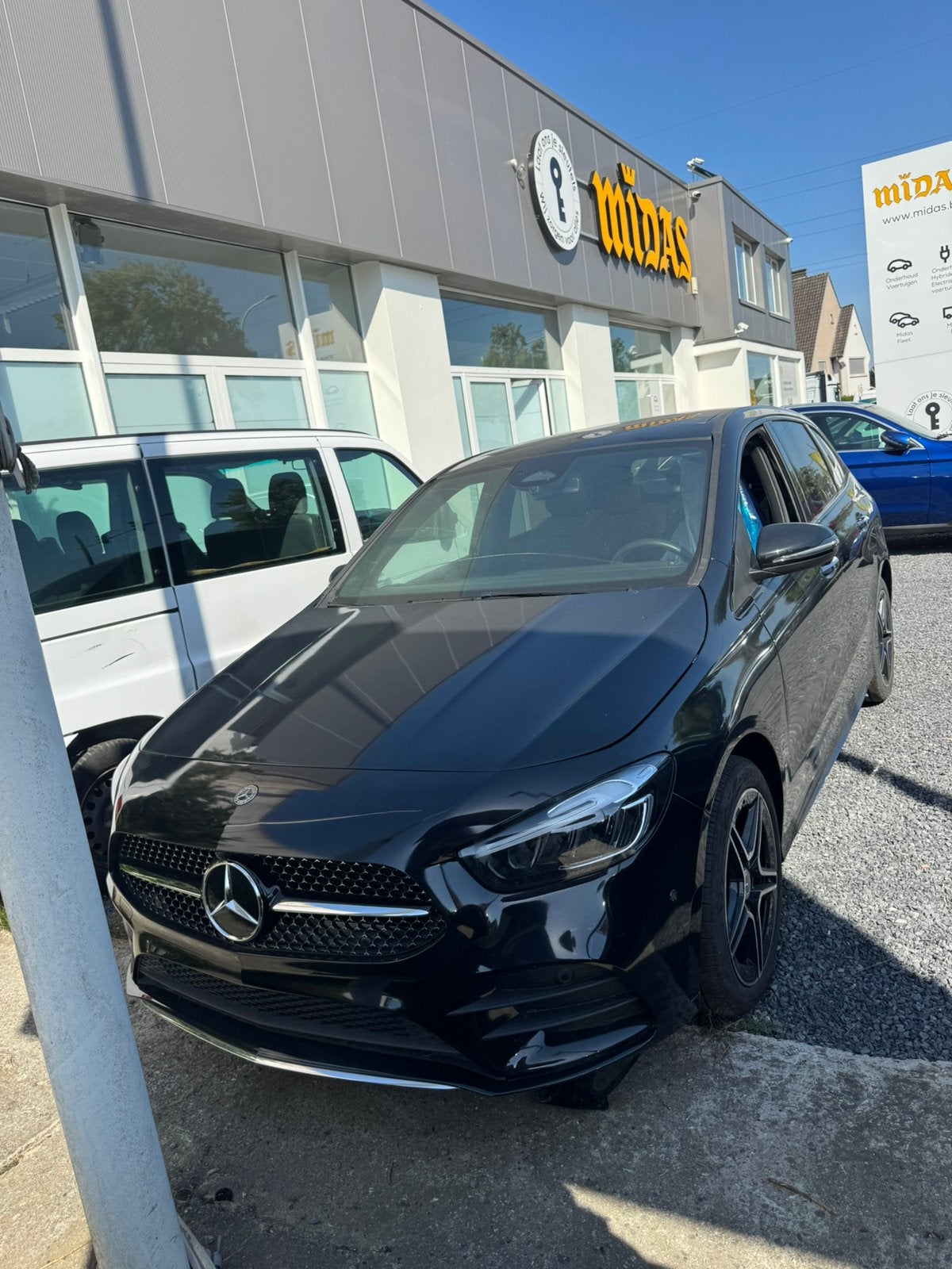 Mercedes Class B 250e AMG Line, Mercedes-Benz, Automatique, Enlèvement, Hybride Électrique/Essence