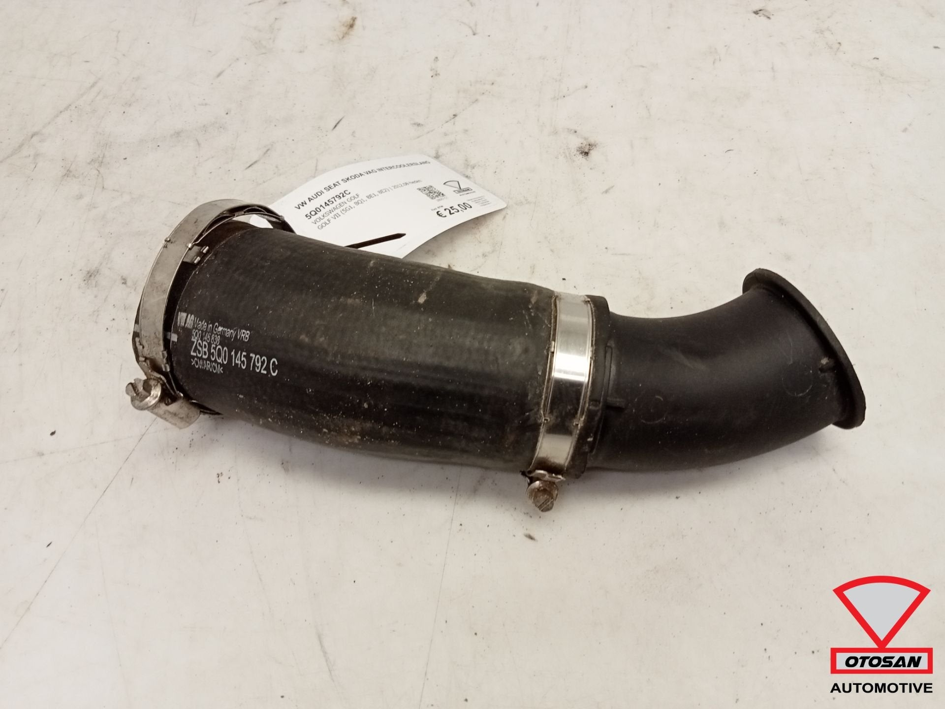 Refroidisseur interm diaire VAG VW Audi Seat Skoda 5Q0145792, Volkswagen, Volkswagen AG, Vw@volkswagen.de, Utilisé