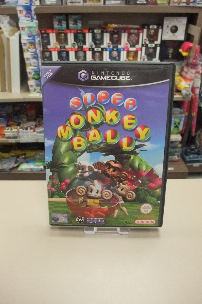 super monkey ball cib gamecube ukv, Games en Spelcomputers, Nintendo, Gebruikt, Overige genres, Eén computer