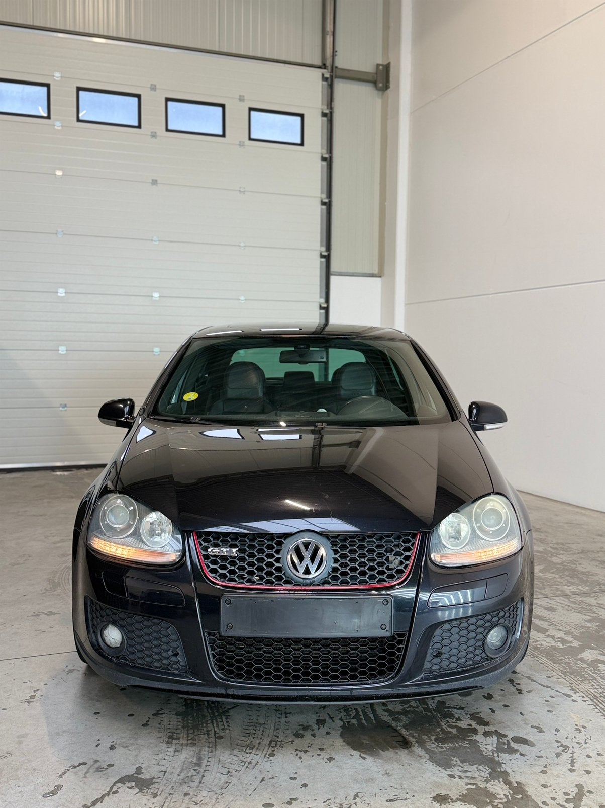 Golf 5 GTI - motor probleem - DSG - full options, Cuir, Entretenue par le concessionnaire, Noir, 5 places