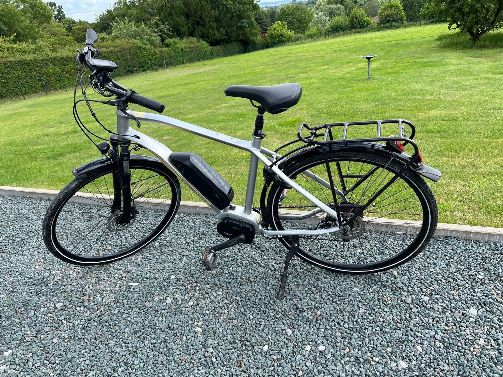 Elektrische mannen fiets ( Orbea ), Fietsen en Brommers, Elektrische fietsen, Gebruikt, Overige merken, 51 tot 55 cm, Ophalen