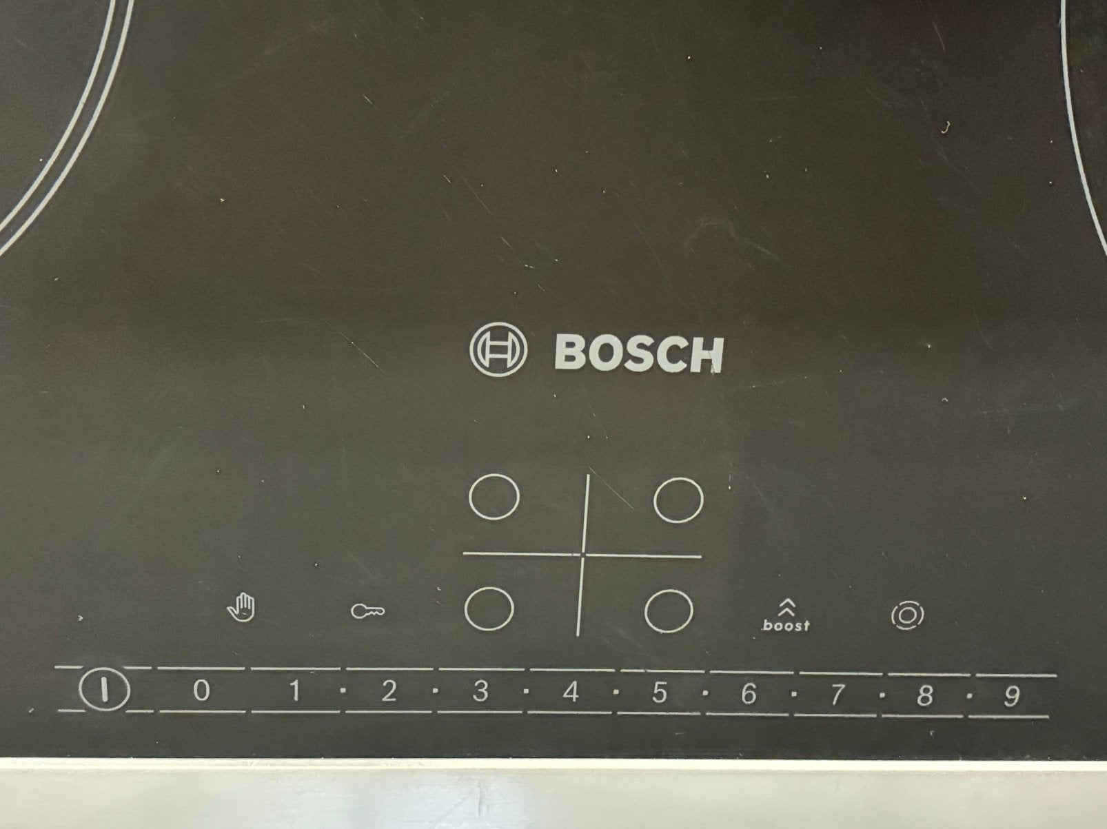 Keramische kookplaat Bosch keuken 58cm x 50, Electroménager, 4 zones de cuisson, Enlèvement, Utilisé, Encastré
