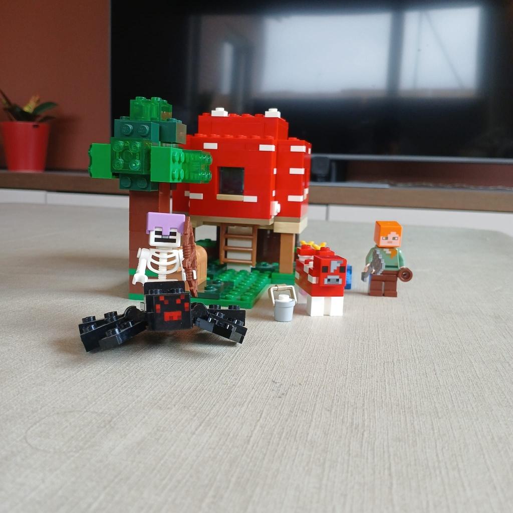 Lego Het paddenstoelenhuis 21179, Ophalen, Compleet, Minecraft, Lego