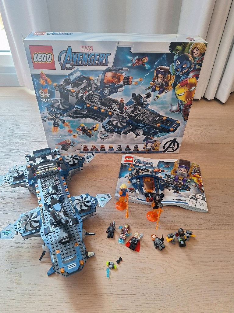 Lego 76153, Marvel, Lego, Ensemble complet, Comme neuf