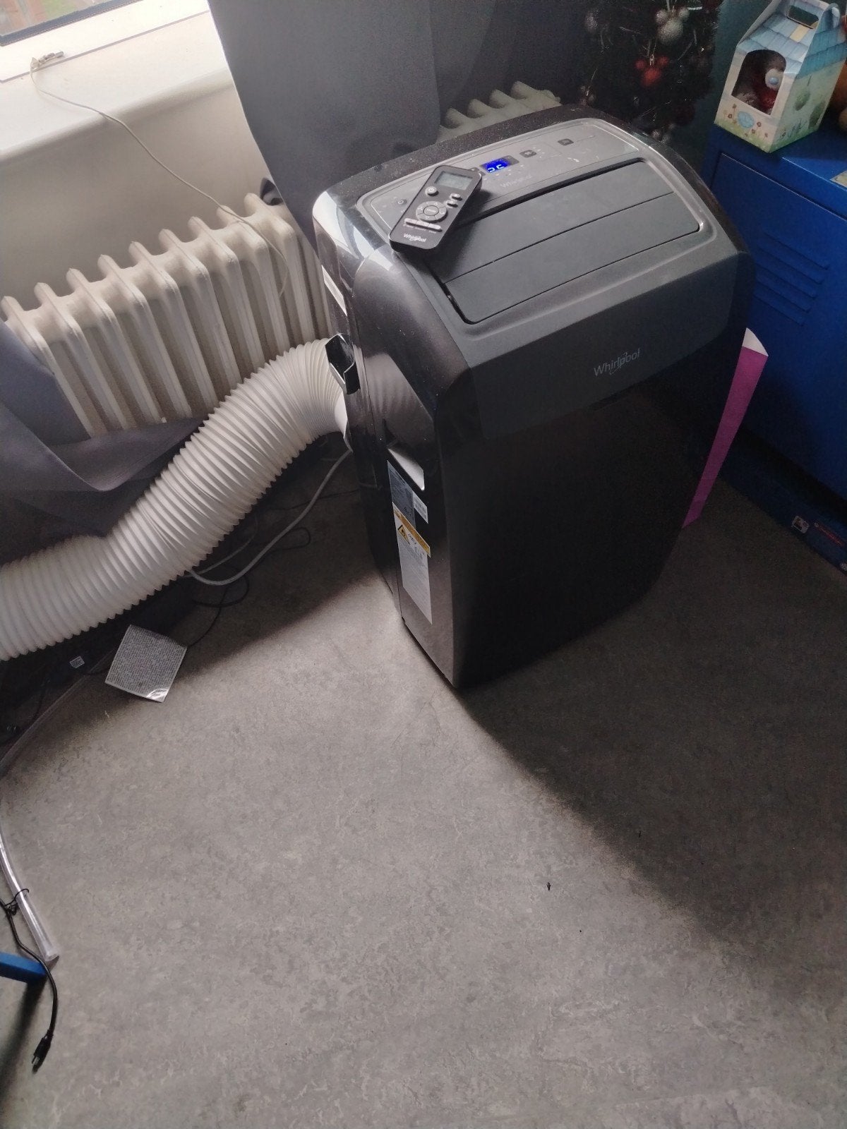 Whirlpool 12000btu mobiele airco, Enlèvement, Climatiseur mobile, Télécommande