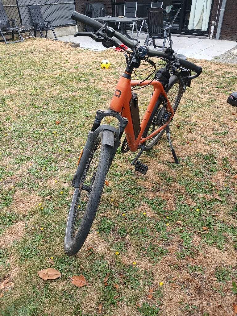 Speedpedelec, Fietsen en Brommers, Ophalen, Qwic, Gebruikt, 50 km per accu of meer