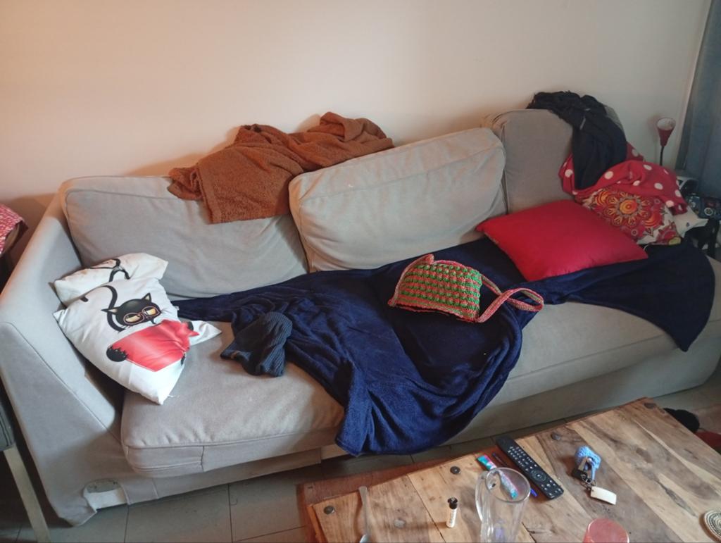 GROOT GRIJS HOEKSALON, Huis en Inrichting, Ophalen