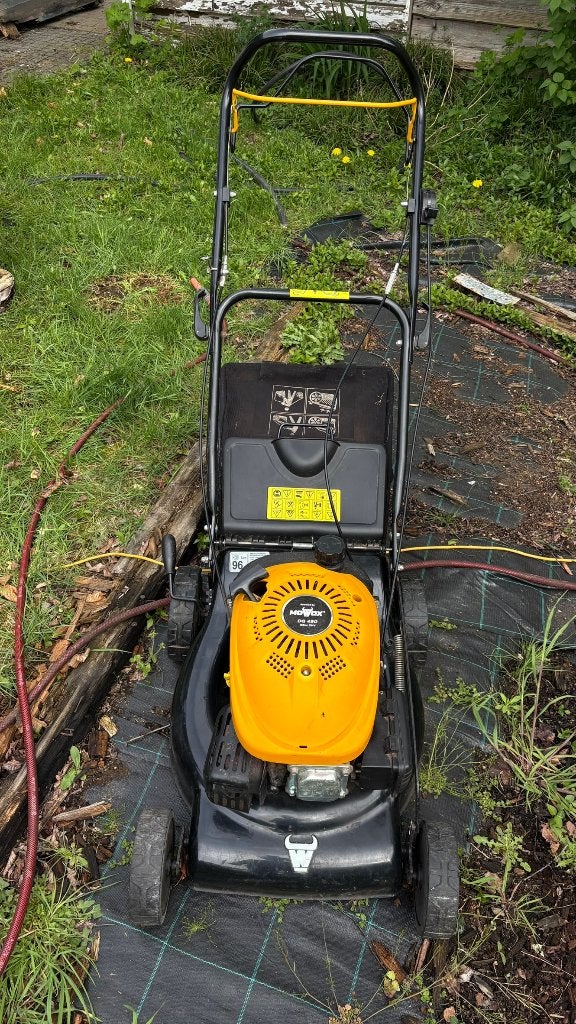 grasmachine, Tuin en Terras, Ophalen, Cirkelmaaier, Gebruikt, Benzine-grasmaaier