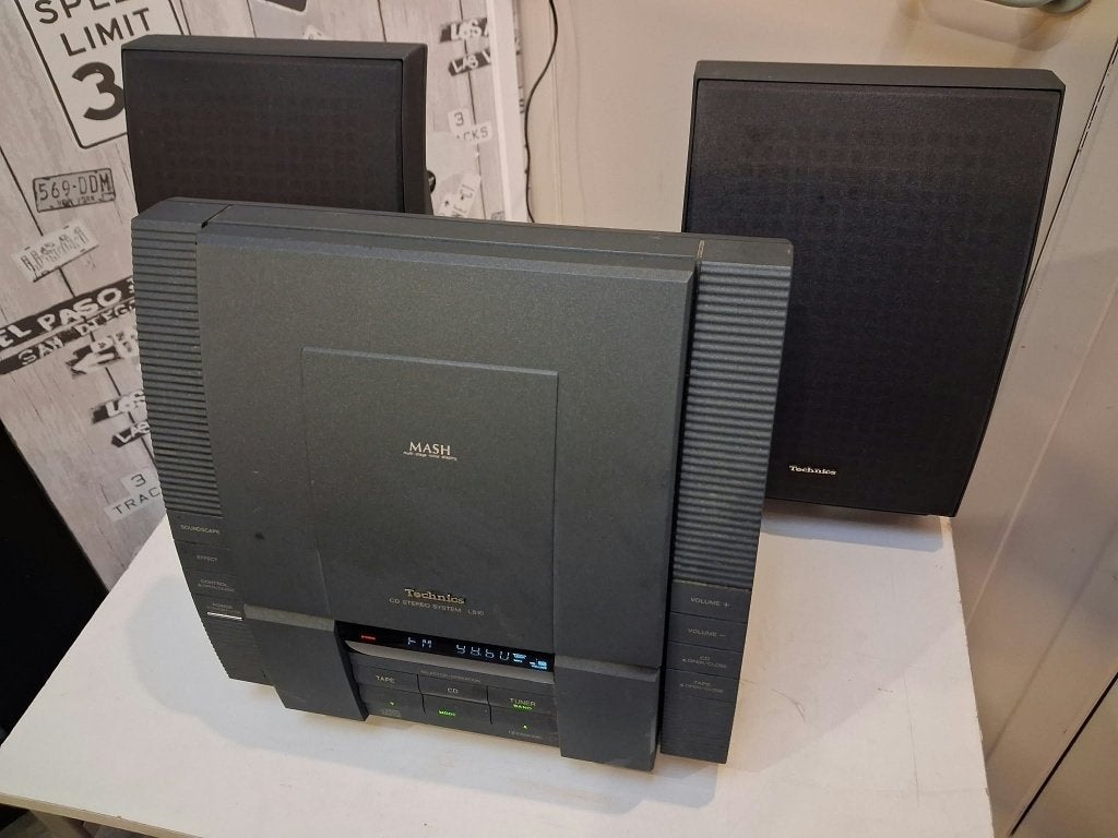 Zeldzame Technics SC-LS10 Hifi-set, Cassettedeck, Zo goed als nieuw, Microset, Ophalen