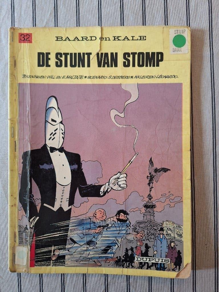 Baard en Kale 32: de stunt van Stomp, Eén stripboek, Ophalen of Verzenden, Gelezen
