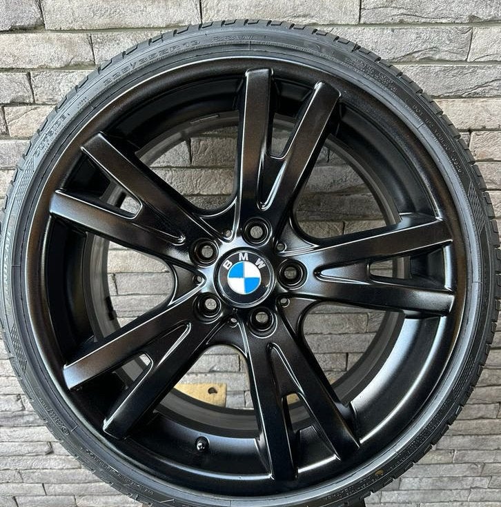 Originele BMW 19 inch velgen met goede banden., Gebruikt, Band(en), Personenwagen, Ophalen