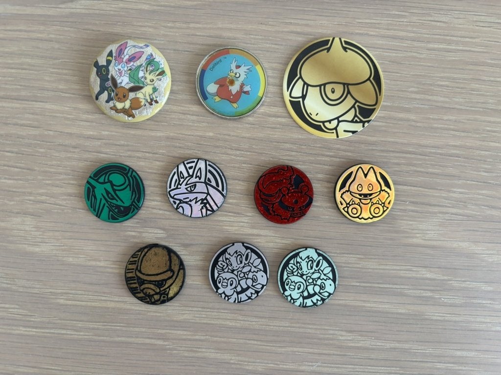 Oudere pokemon coins, Enlèvement ou Envoi, Comme neuf, Autres types
