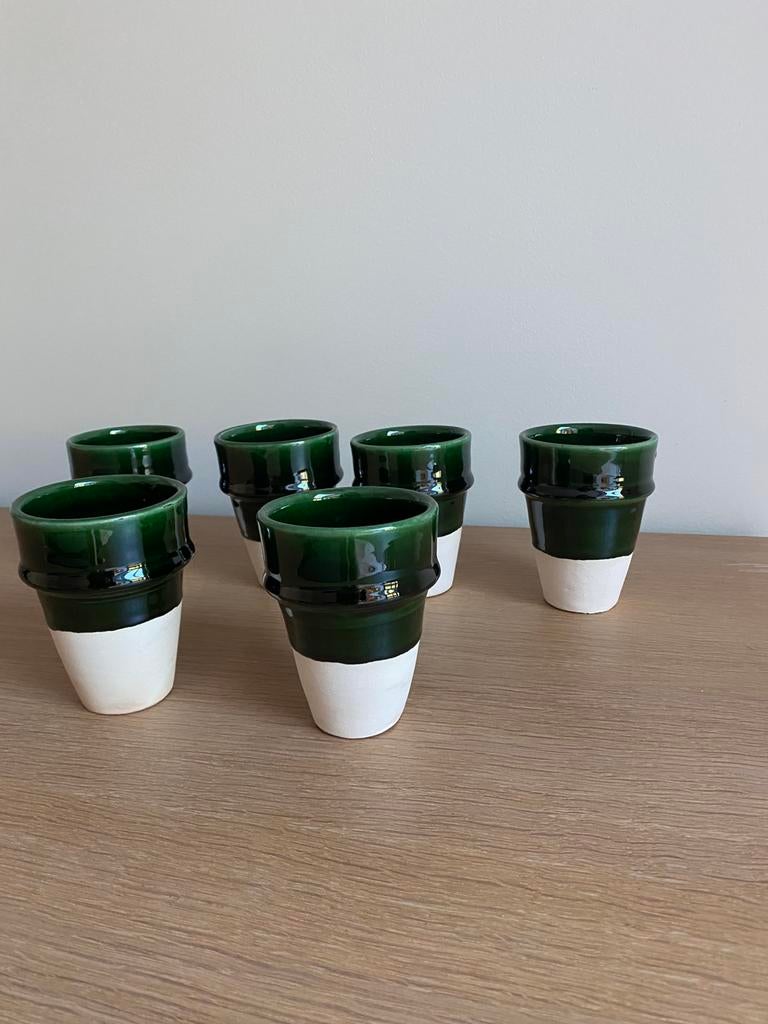6 koffiekopjes, Ophalen, Zo goed als nieuw