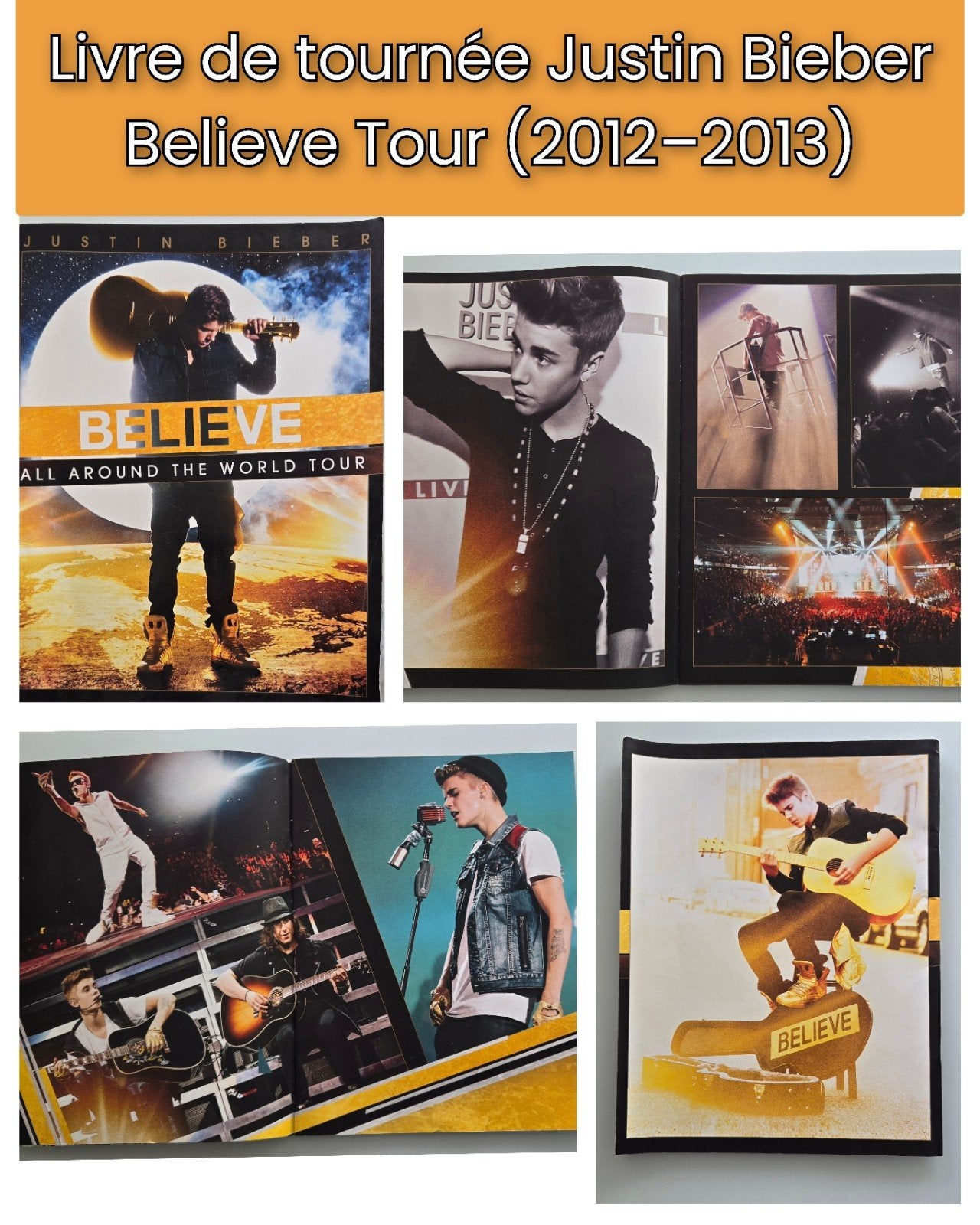 Justin Bieber – Believe Tour (2012-2013), Ophalen of Verzenden, Gebruikt, Concert