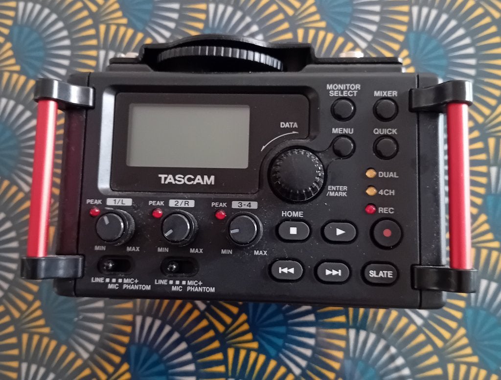 Tascam DR-60DMKII — Lineaire PCM-stereorecorder, Audio, Tv en Foto, Bandrecorder, Ophalen, Onderdeel
