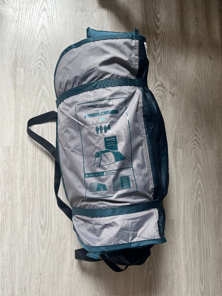 Quechua tent voor 4 personen XXL, Caravanes & Camping, Enlèvement, Neuf, Jusqu'à 4