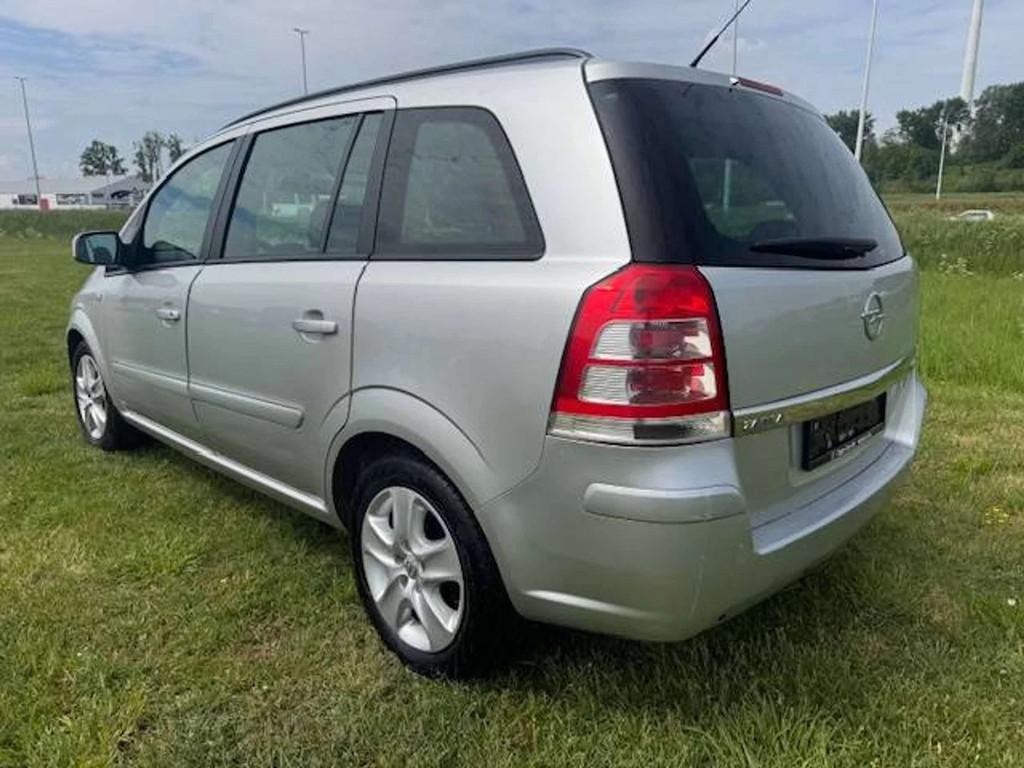 Opel Zafira Zafira 1.6i / 7 places - plaats (bj 2012), Euro 5, Stof, Gebruikt, Zwart