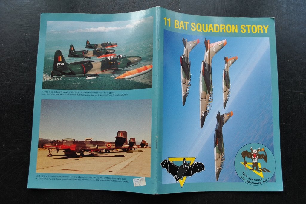11 BAT Squadron Story 11e Escadrille (1 Wing) 70th Birthday, Enlèvement ou Envoi, Utilisé, Armée de l'air, DECOCK HANON NEMRY