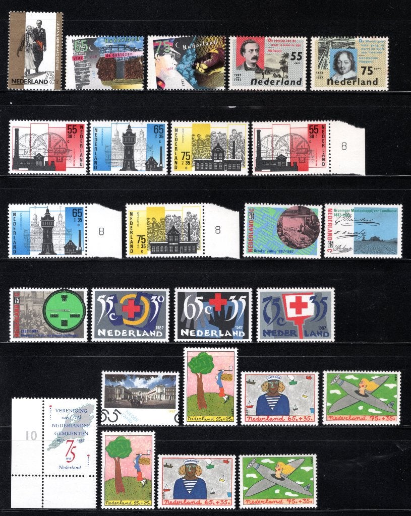 NEDERLAND Jaar 1987 MNH, Ophalen of Verzenden, Na 1940, Postfris