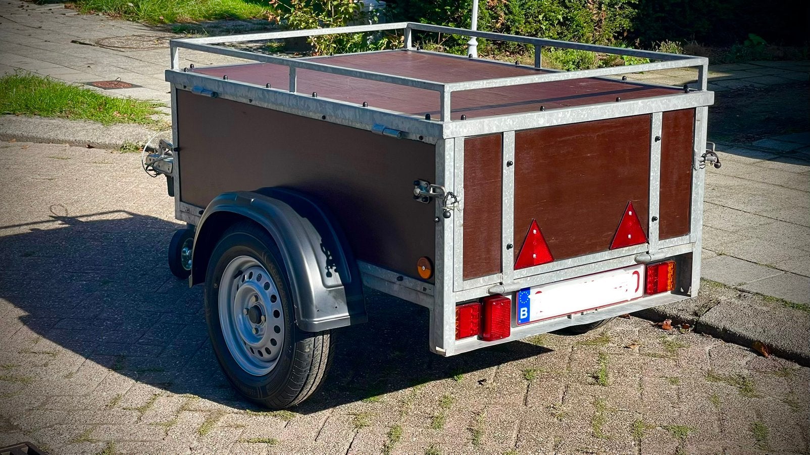 Bagageaanhangwagen 750kg (remork), Ophalen, Zo goed als nieuw