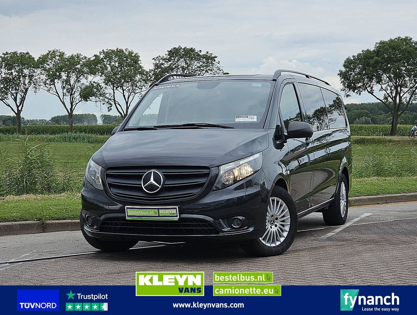 Mercedes-Benz EVITO L3 66kwh 292 km wltp, Automaat, Mercedes-Benz, Cruise Control, Zilver of Grijs