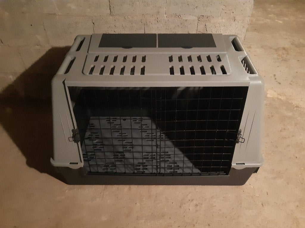 Ferplast transportbox, Ophalen, Gebruikt