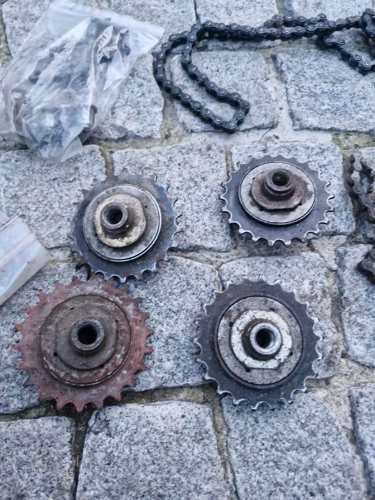 Lotje camino tandwielen, Ophalen