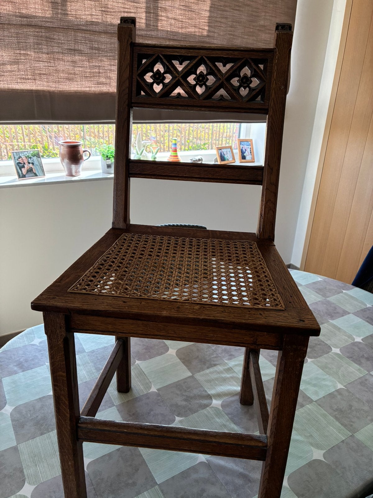6 antieke stoelen, Ophalen
