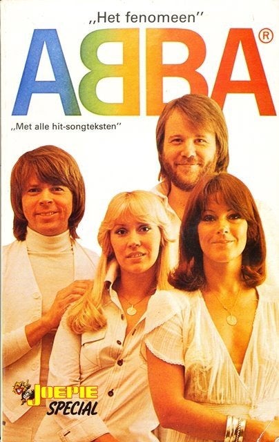 (m4) ABBA, Het fenomeen, met alle hit-songteksten, Ophalen of Verzenden, Gelezen