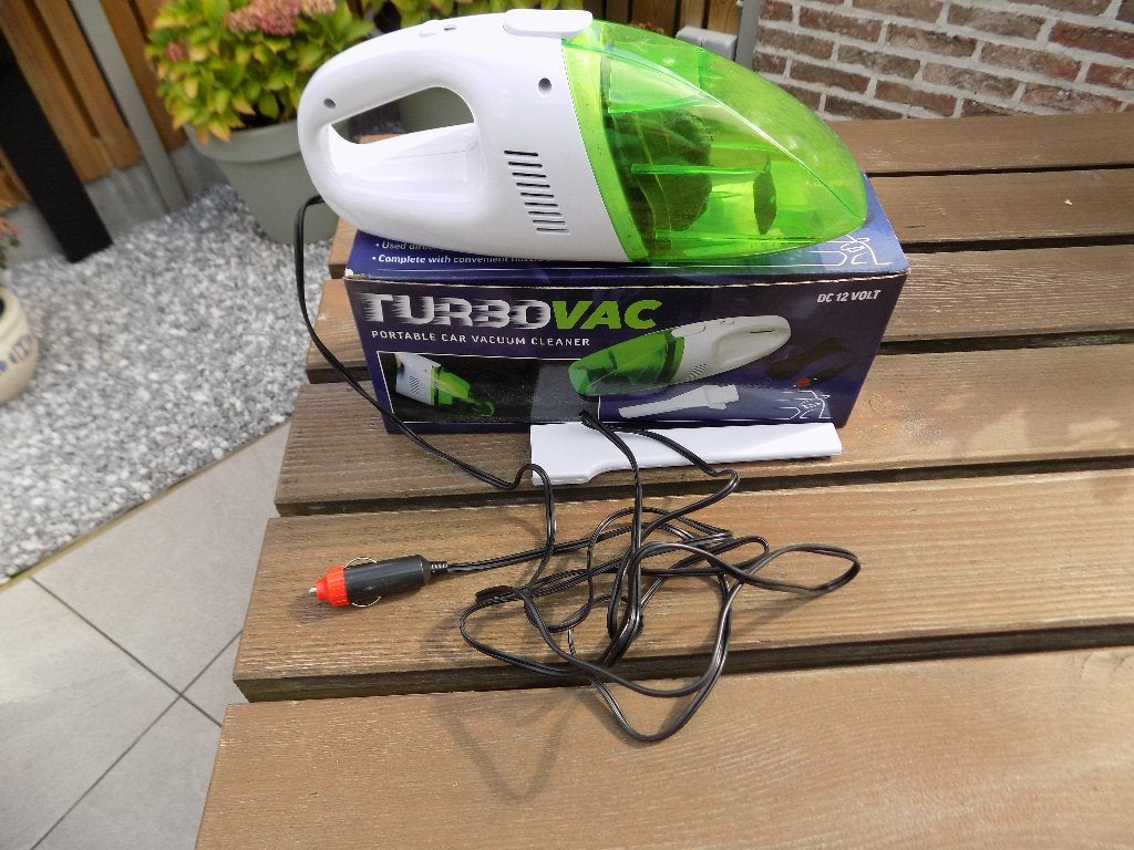 12v autostofzuigertje, Ophalen, Gebruikt