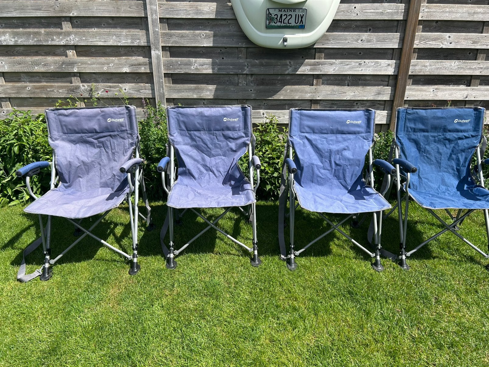 Outwell kampeerstoelen, Enlèvement, Utilisé, Chaise de camping