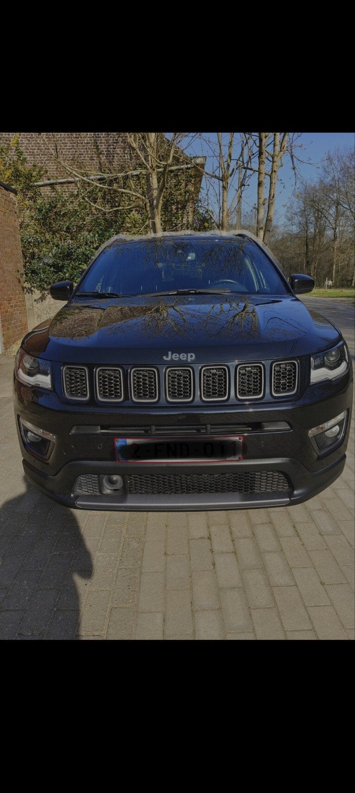 Jeep Compass 4xe Sport plug-inhybride van 2021, Auto's, Automaat, Zwart, Compass, SUV of Terreinwagen