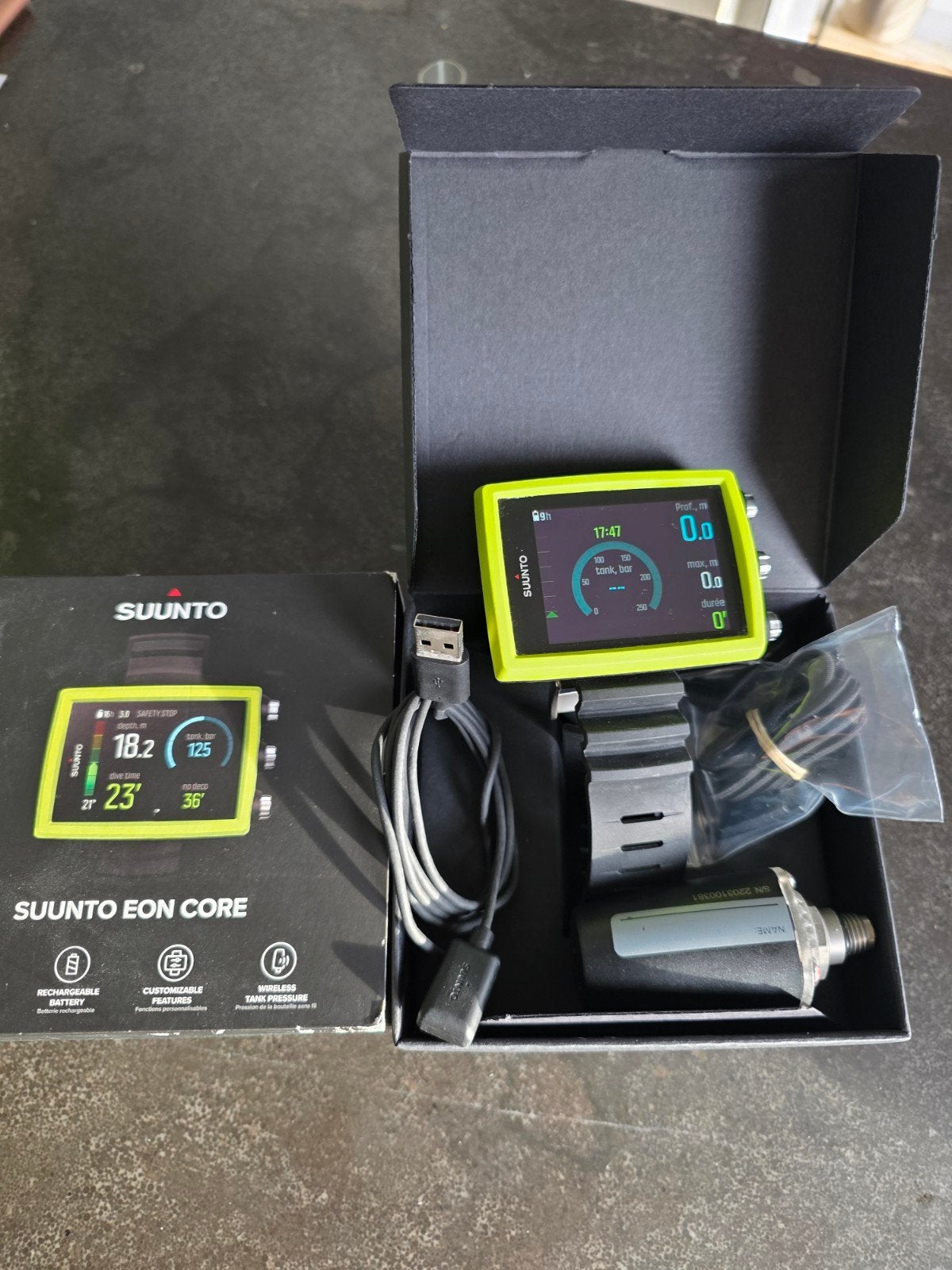 Ordinateur de plongée Suunto Eon Core, Ophalen, Zo goed als nieuw, Duikcomputer