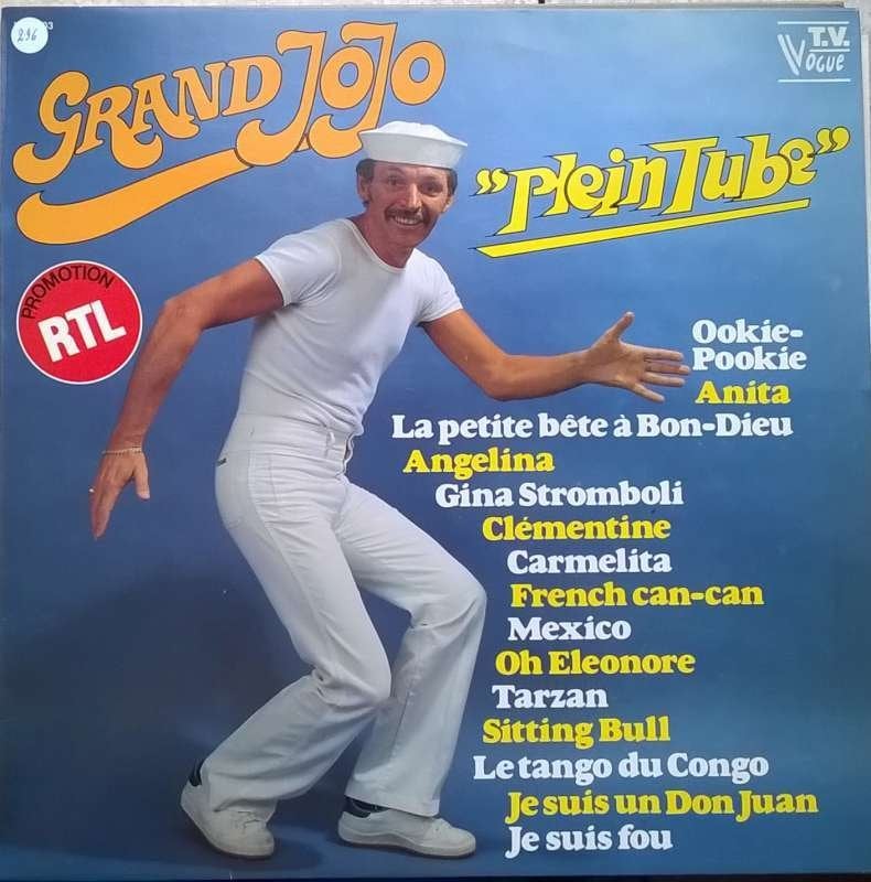 LP Grand Jojo « plein tube », CD & DVD, Vinyles | Pop, Comme neuf, Pop, LP, Housse de protection extérieure, Compilation, 12 pouces