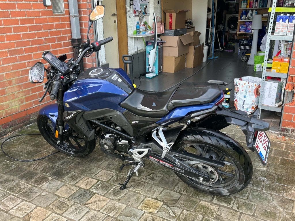 test leren  moto 125cc rijden ideaal voor a bewijs te halen, Occasion, 125 cm³, Permis Moto A1 minimum, Manuelle